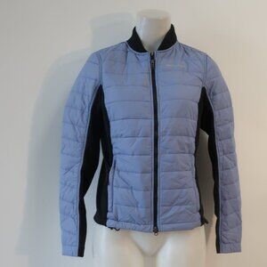 Womens Harley Davidson Blue, Black Light Puffer Jacket S